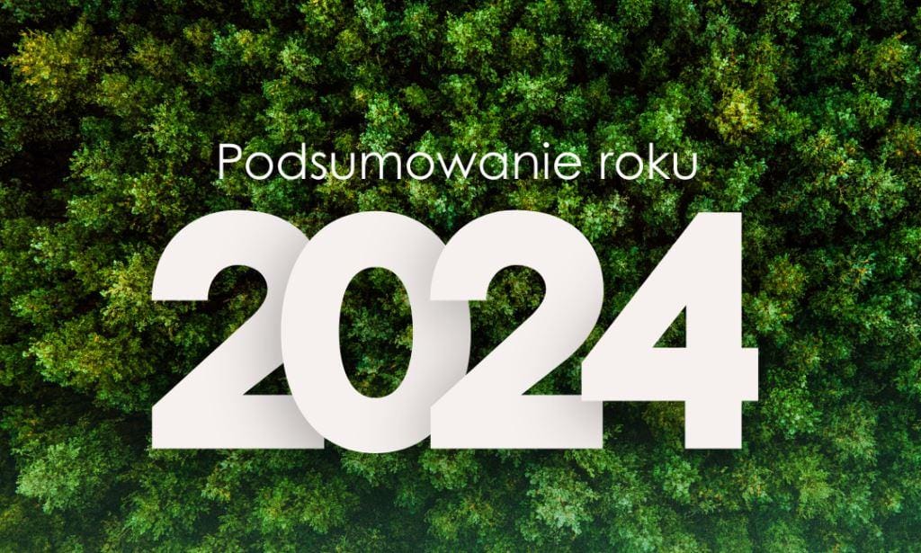 Lasy Państwowe w 2024 roku - grafika z podsumowaniem.