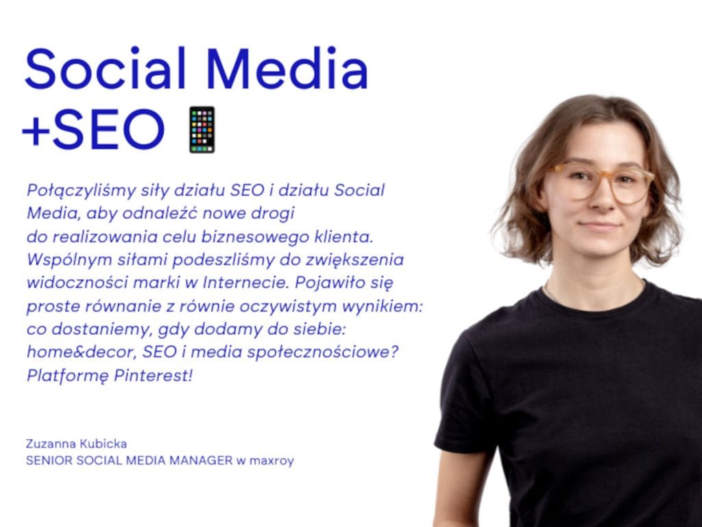 Social Media SEO - plansza MaxRoy