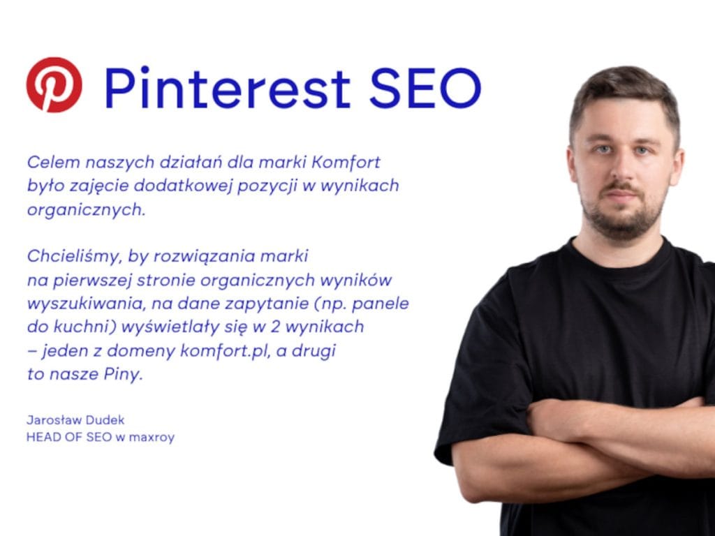 Pinterest SEO - plansza MaxRoy