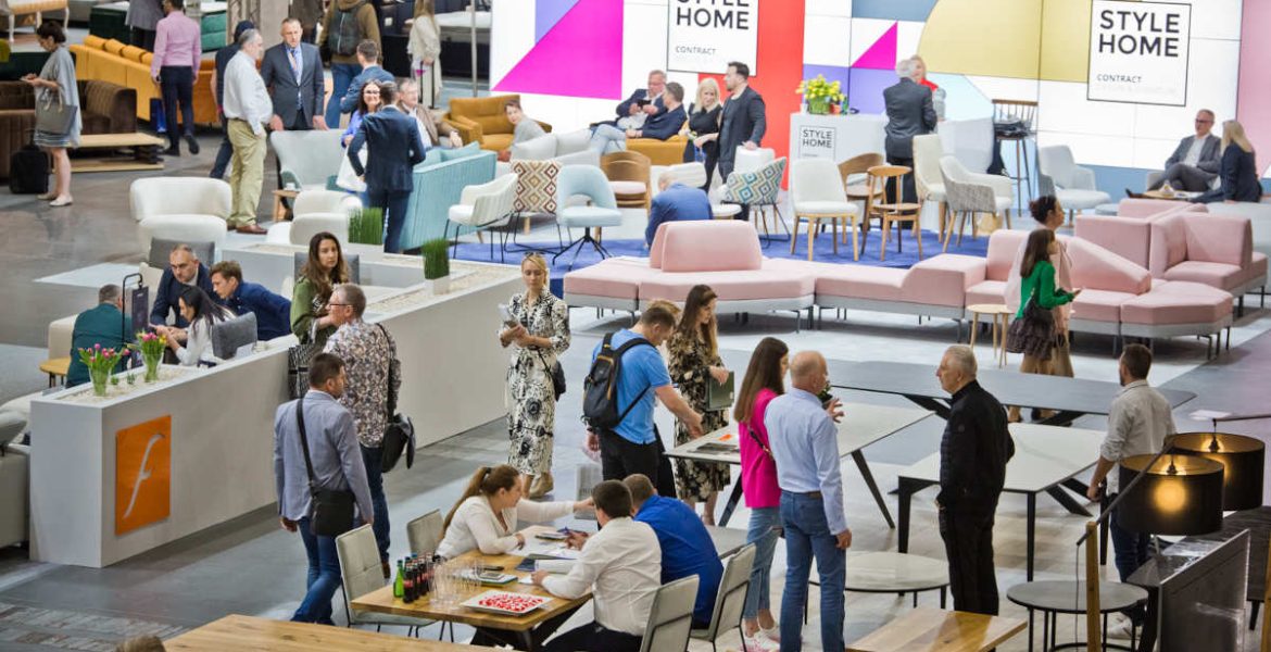 Targi Meble Polska - zdjęcie ekspozycji z terenu targów