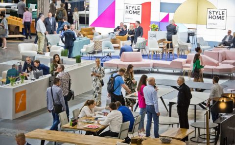 Targi Meble Polska - zdjęcie ekspozycji z terenu targów