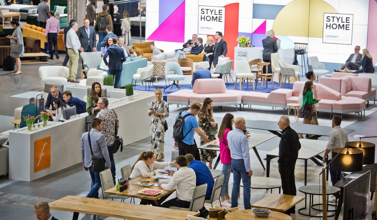 Targi Meble Polska - zdjęcie ekspozycji z terenu targów