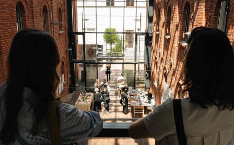 ŁDF 2024 - Centrum Festiwalowe. Zapowiedź Łódź Design Festival 2025. Fot. HAWA.