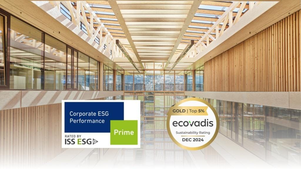 Grupa EGGER otrzymuje wyjątkowe nagrody za zrównoważony rozwój.