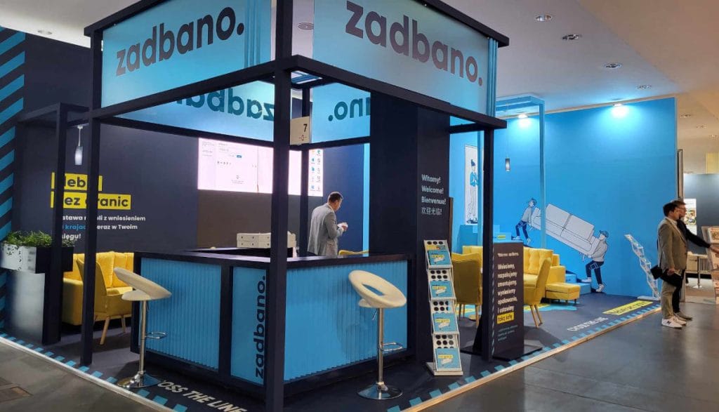 Meble Polska 2025 - stoisko firmy Zadbano.