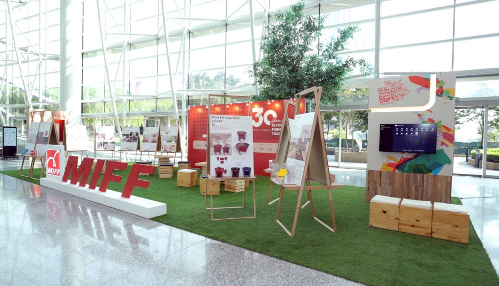 Międzynarodowe Targi Meblowe Malezji (MIFF) - wystawa zwycięzców Furniture Design Competition