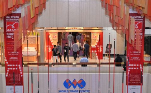 Hala targowa MIFF 2026 w Kuala Lumpur – przestrzeń spotkań branży meblarskiej i rozmów B2B