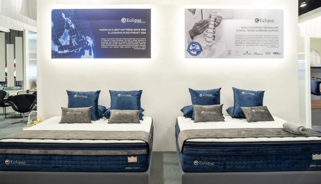 Luxury Sleep - ekspozycja sypialni na MIFF 2026, MITEC, Hall 5, Booth M515