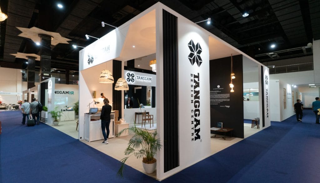 Stoisko MTIB, The Malaysian Timber Industry Board na Międzynarodowych targach meblowych w Malezji MIFF