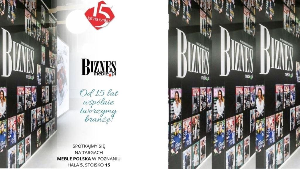 Zaproszenie na stoisko BIZNES.meble.pl na targi MEBLE POLSKA 2025.