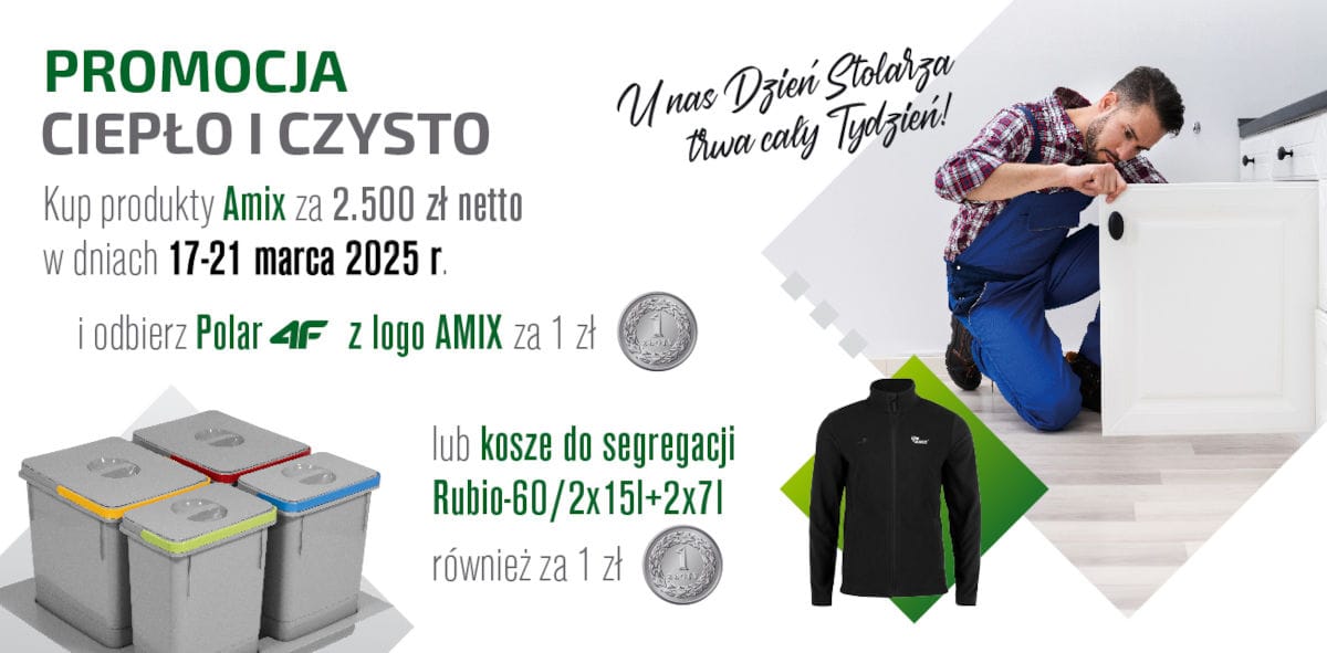 AMIX - banner promocji Czysto i Ciepło