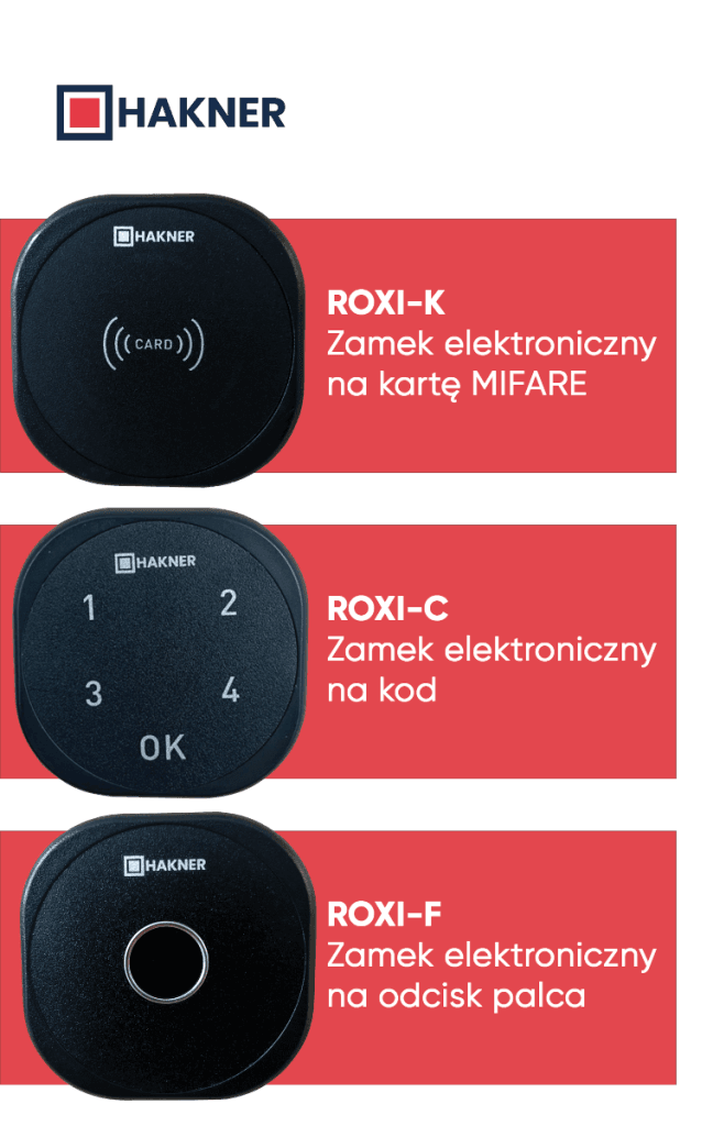 Gryc - zamki elektroniczne ROXI