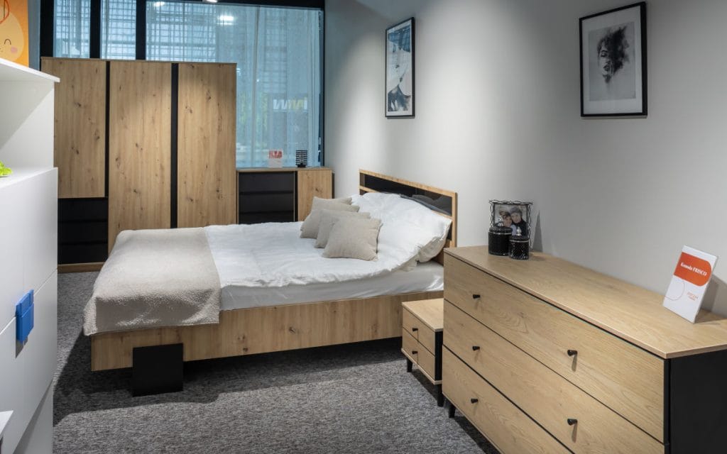 Idźczak Meble na targach Meble Polska 2025 w Poznaniu - sypialnia