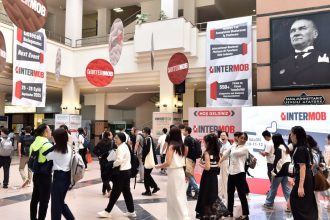 Targi Intermob 2025 - wejście główne.