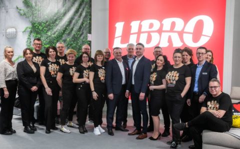 Zespół Libro na targach Meble Polska 2025.