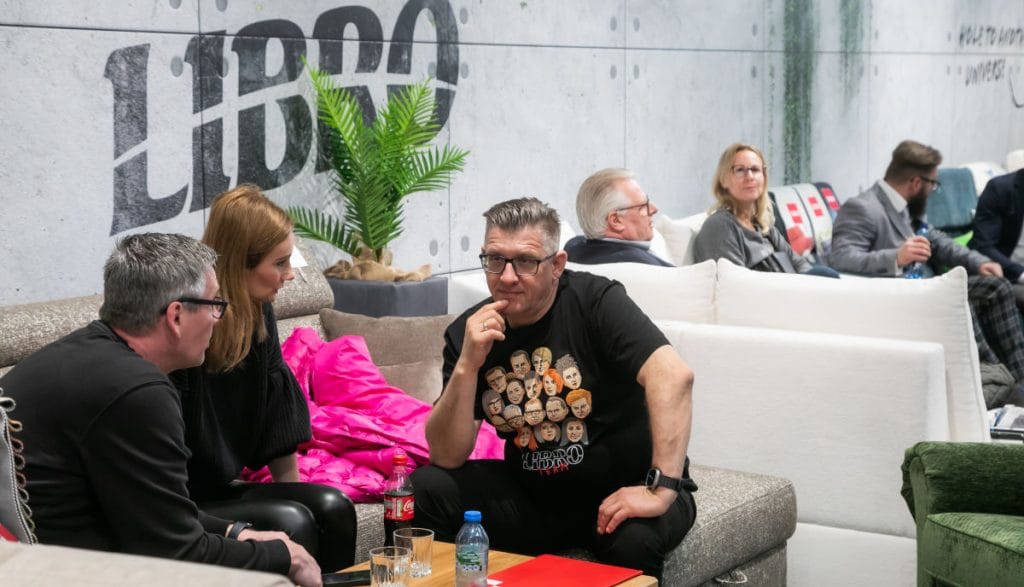 Ekspozycja Libro na targach Meble Polska 2025.