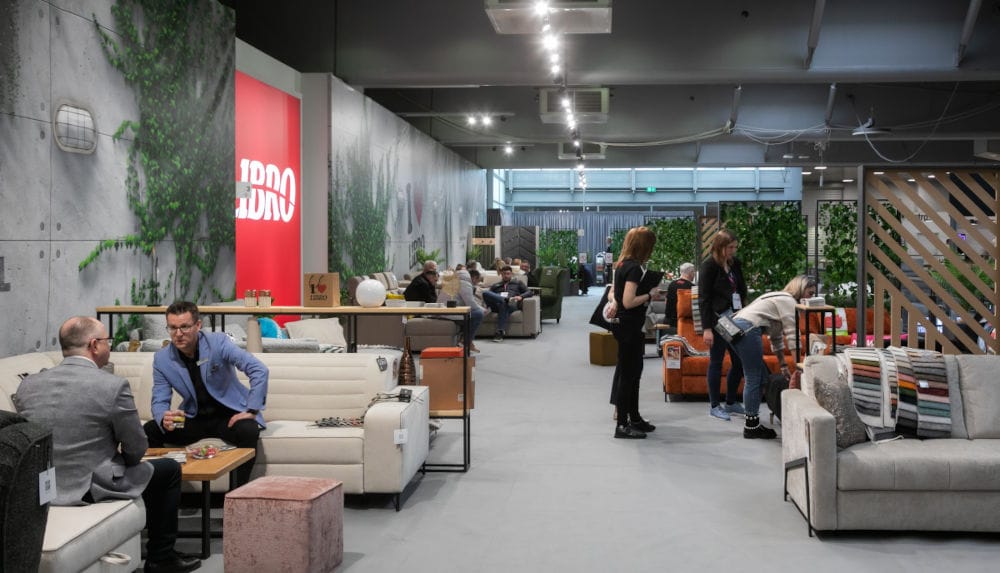 Ekspozycja Libro na targach Meble Polska 2025.