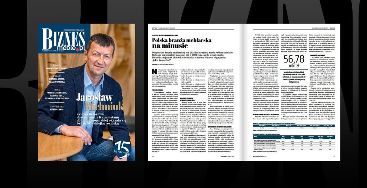 BIZNES.meble.pl 3/2025 - miesięcznik dla branży meblarskiej.