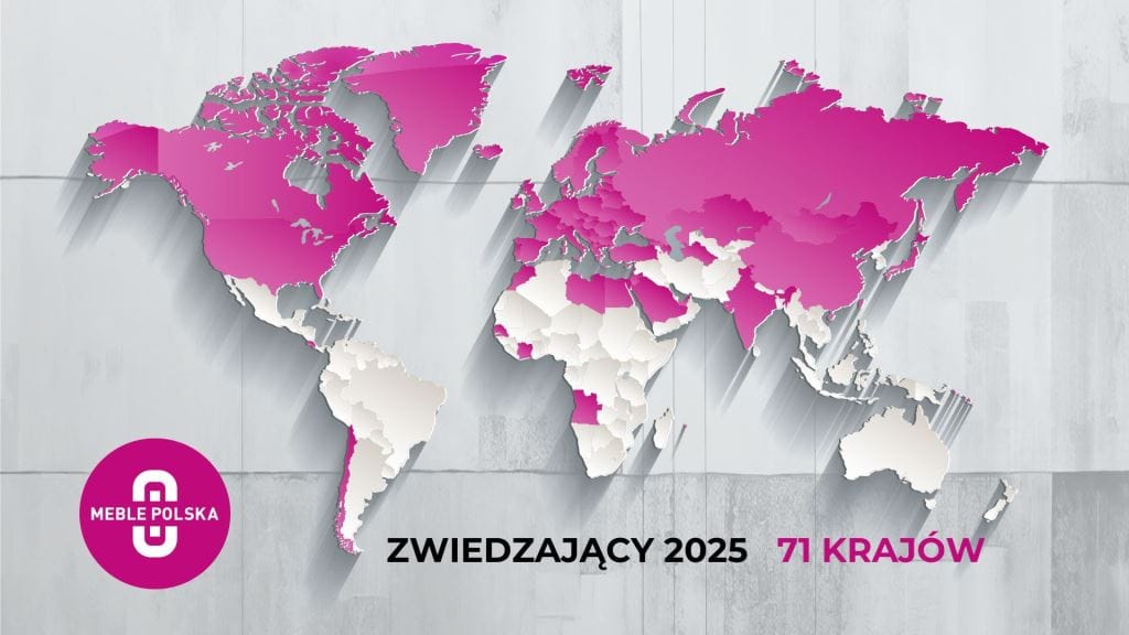 Zwiedzający MEBLE POLSKA 2025. Źródło: Grupa MTP.