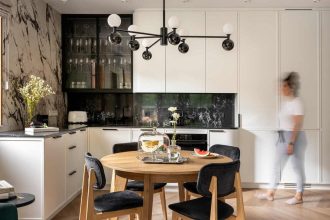 Mieszkanie nad morzem, proj. mJoy. Fot. Natalia Kaczmarek Inkadr.