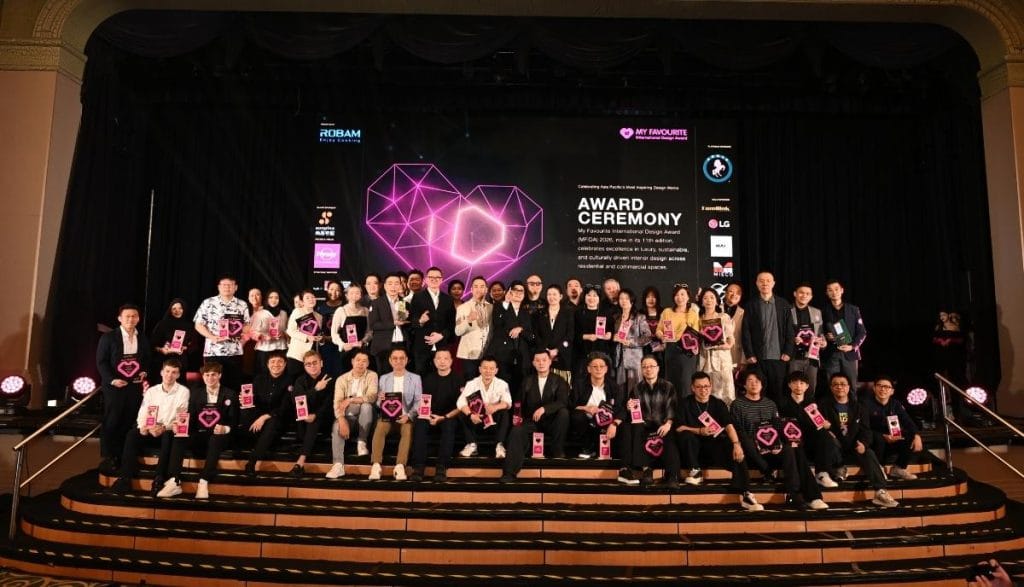 Laureaci nagród MFID 2026 na scenie podczas gali w Kuala Lumpur