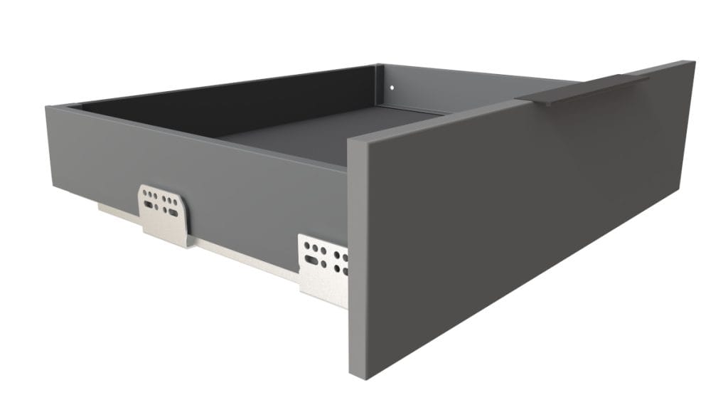 Sevroll - grafitowa szuflada V-BOX 3D Slim