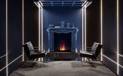 Studio Didaskalia dla Wirtualnej Polski, proj. Jan Sikora, Sikora Wnętrza. Fot. Tom Kurek. Źródło: Materiały prasowe Sikora Wnętrza.