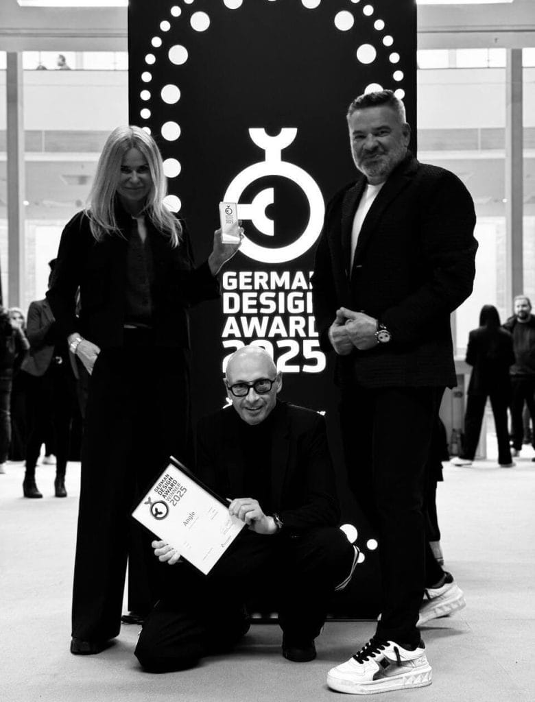 Michalina Misiorny i Tomasz Misiorny oraz dyrektor artystyczny marki - Adam Pulwicki.