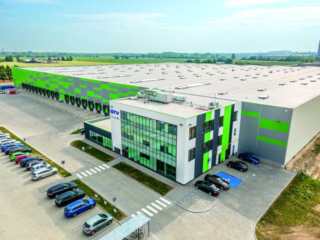 Biuro i magazyn GTV w Mosznie-Parceli.