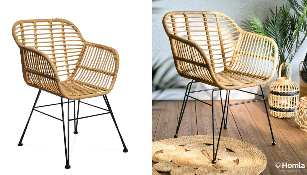 Fotel ogrodowy z oferty Homla.