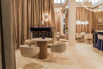 Lech Fabrics - stoisko na targach Meble Polska 2025 w Poznaniu