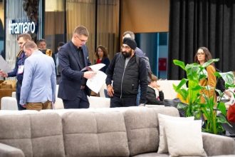 MEBLE POLSKA 2025 - ekspozycja Ramaro. Fot. Piotr Piosik. Źródło: Grupa MTP.