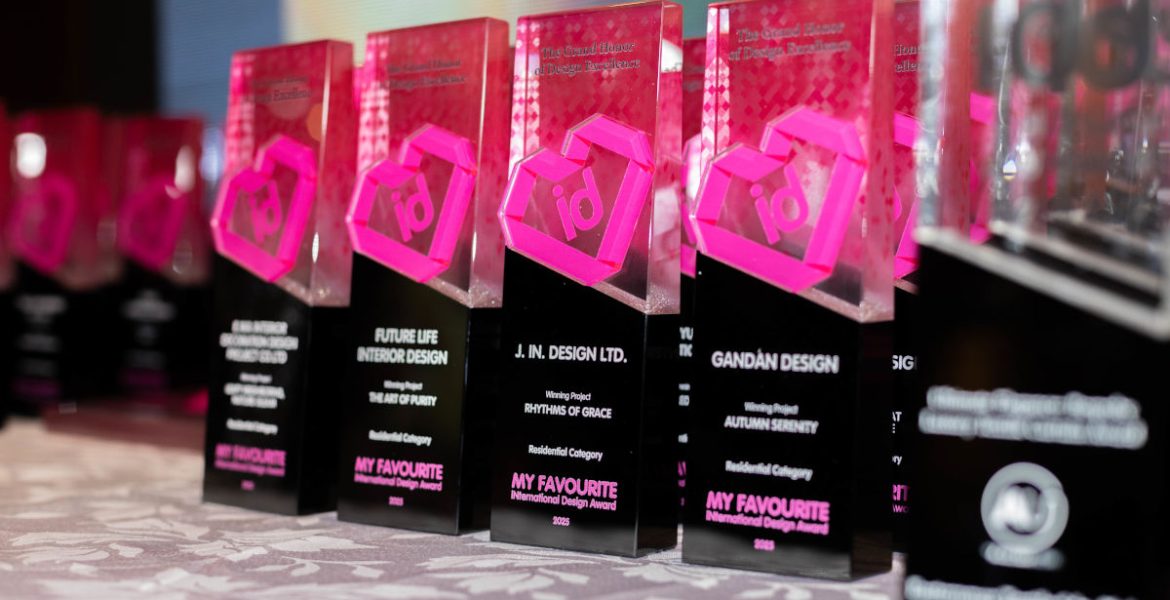 Nagrody, statuetki przyznawane w konkursie My Favourite International Design Award (MFID) 2025