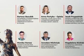 Ekspertki i eksperci z administracji publicznej, prawa i przemysłu podczas webinaru organizowanego przez Pracodawców RP.