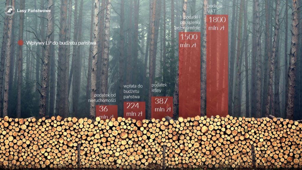 Źródło: Dyrekcja Generalna Lasów Państwowych.