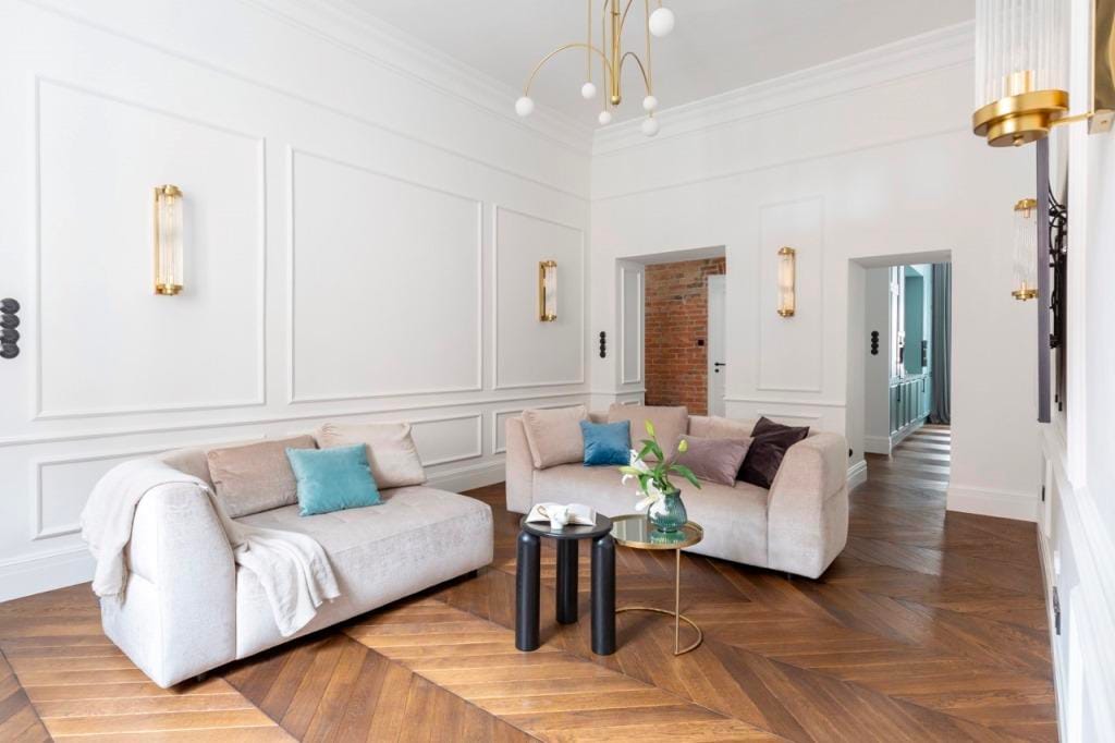 Eklektyzm we wnętrzu - Projekt: To Be Design Weronika Budzichowska. Zdjęcia: Marta Behling, Pion Poziom Fotografia Wnętrz.