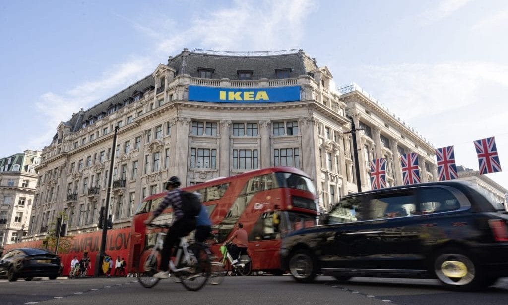 IKEA na Oxford Street.