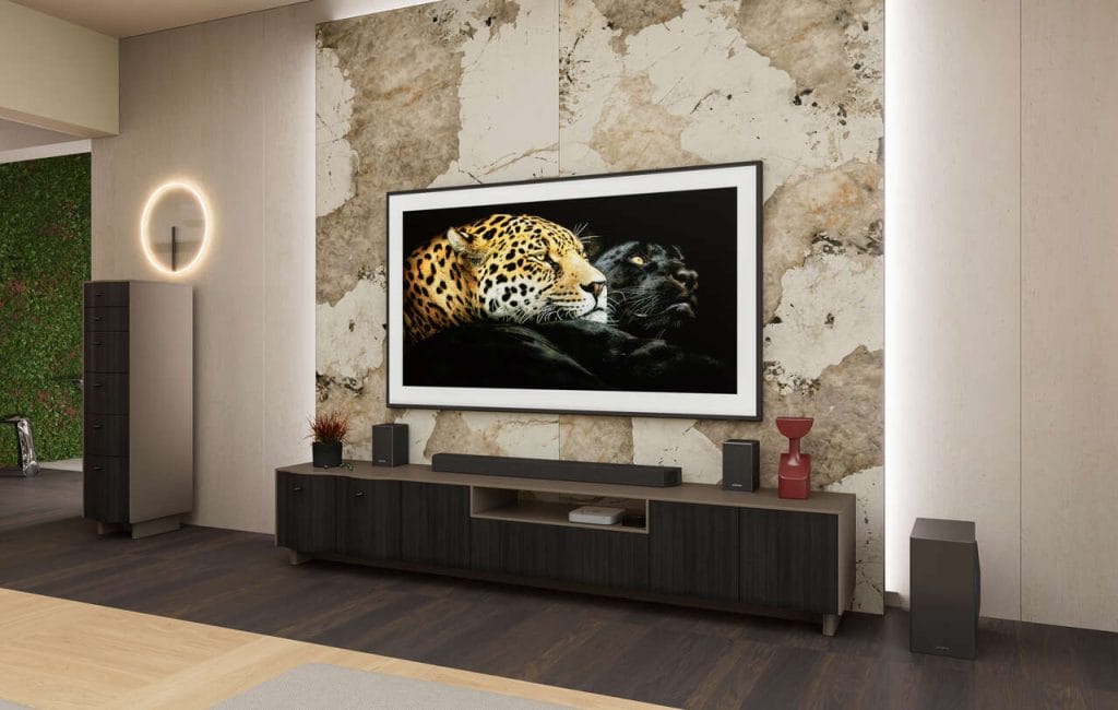 Komoda RTV „Onda”, projekt wnętrza Orwat Design.