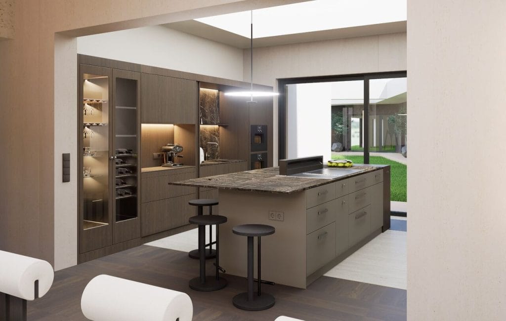 Kuchnia, projekt Orwat Design, 2025.