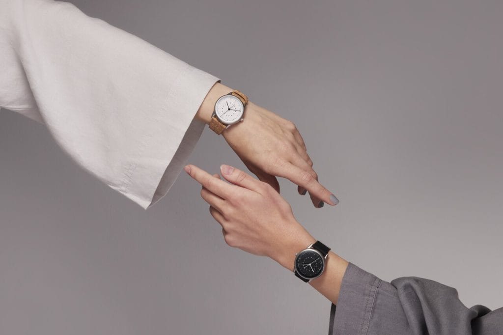 Kolekcja zegarków Moment, projekt: Martyna Piaściak, produkcja: Mudita.