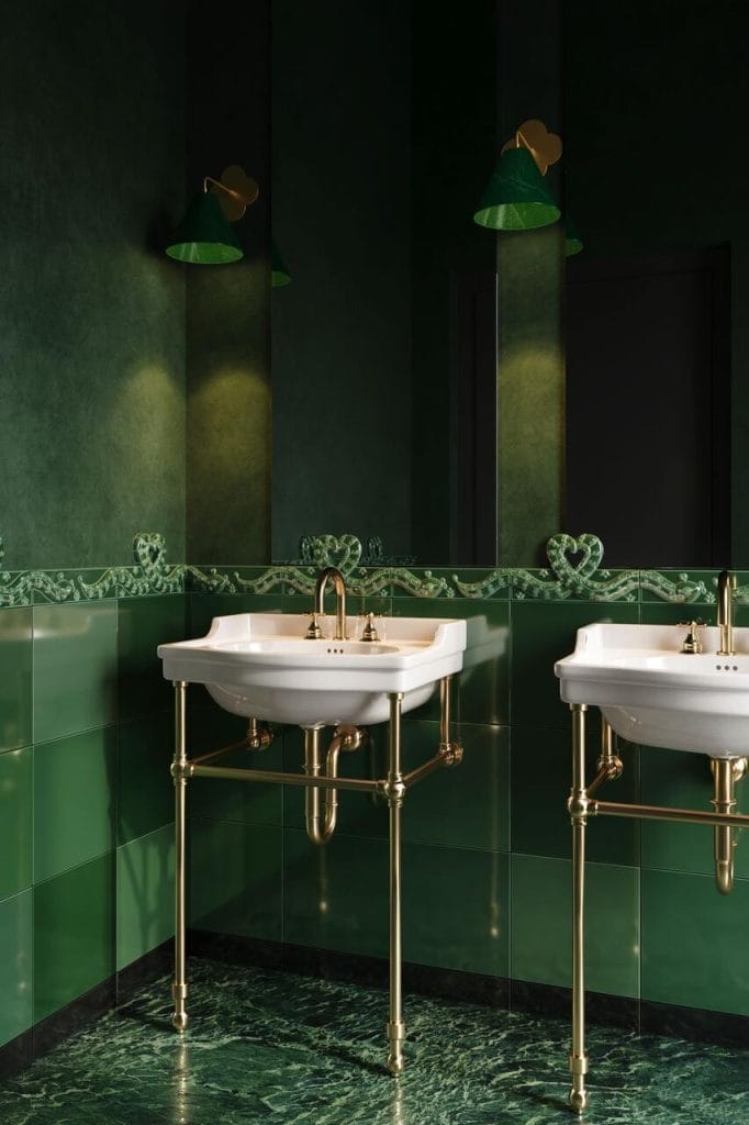 Kafle Królik (Nowy Eden, Radość), projekt: Aleksandra Żeromska, produkcja: Królik (marka), Kaflarnia Karny ,,Kafel-Kar” (producent).