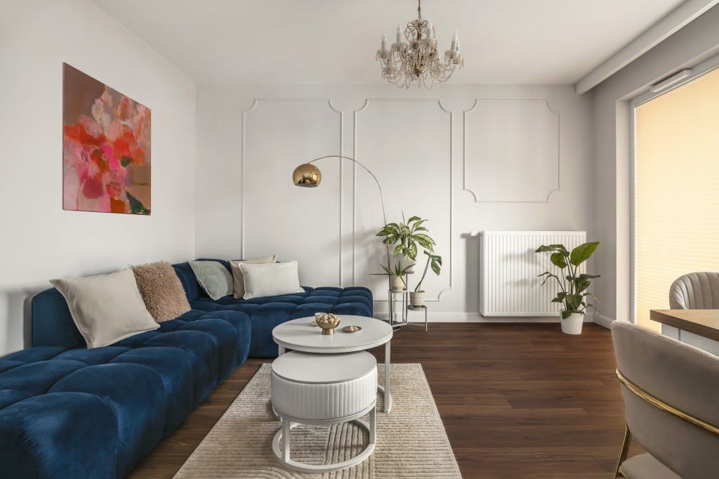 Proj. Decoroom. Fot. Kamila Markiewicz-Lubańska, Wnętrza w Obiektywie. Stylizacja: Maria Szymańska.