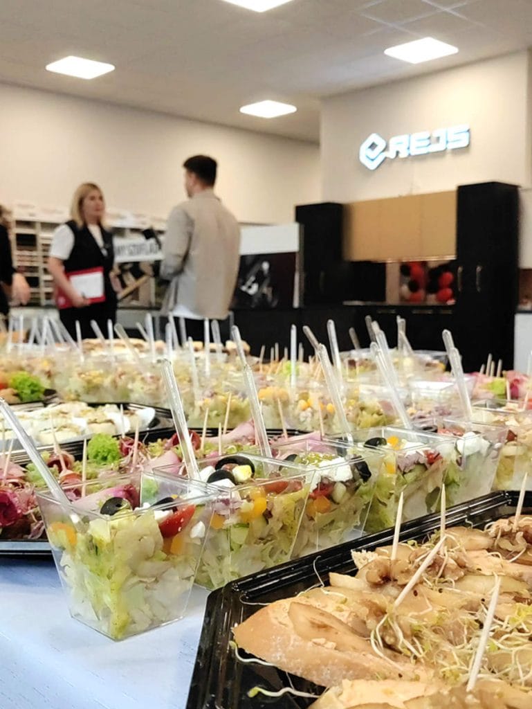 REJS - zdjęcie z Dni Technicznych z jedzeniem