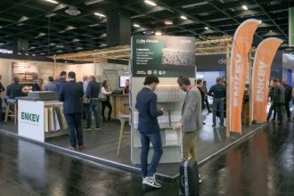 Stoisko Enkev podczas targów interzum 2025