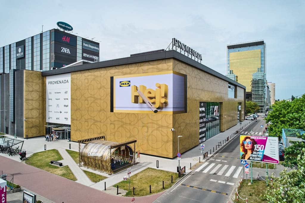 Centrum Handlowe Promenada w Warszawie.