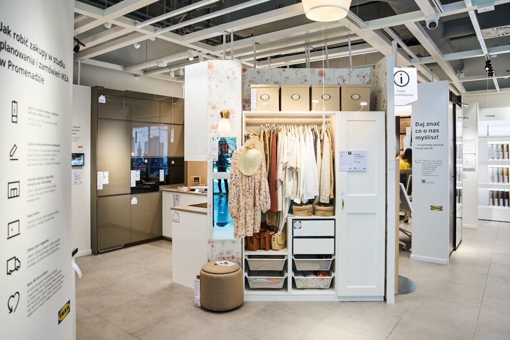 Studio planowania i zamówień IKEA w Centrum Handlowym Promenada w Warszawie.