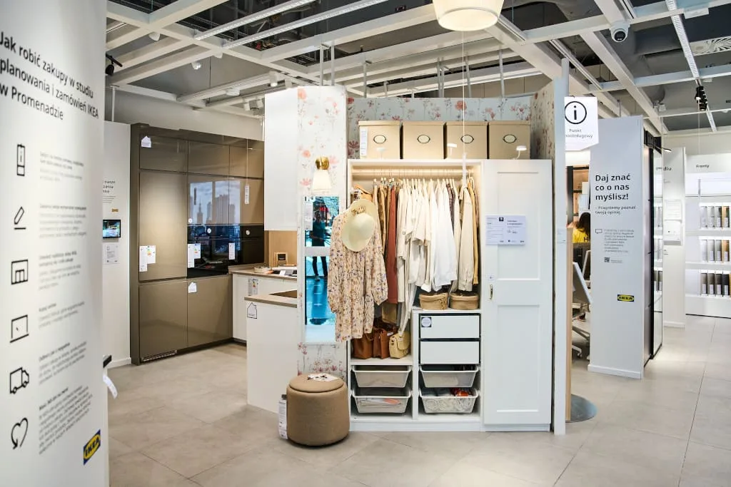 Studio planowania i zamówień IKEA w Centrum Handlowym Promenada w Warszawie.