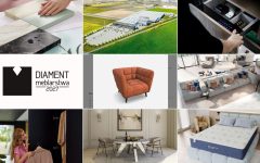 Kategorie konkursu meblarskiego Diament Meblarstwa 2027 - infografika