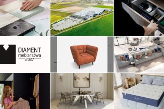 Kategorie konkursu meblarskiego Diament Meblarstwa 2027 - infografika