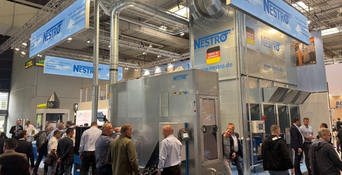 Stoisko Nestro Group podczas targów Ligna 2025